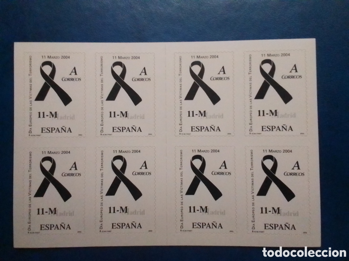 Sellos: V&iacute;ctimas del Terrorismo a&ntilde;o 2004