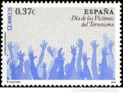 Sellos: Edifil 4807 MNH SIN FIJA SELLO Espa&ntilde;a 2013 Dia de las Victimas del Terrorismo