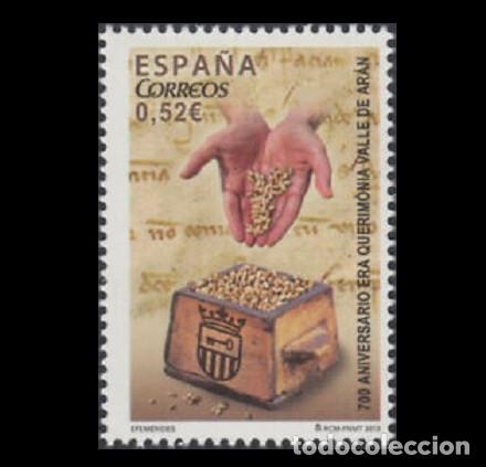 Stamps: Edifil 4812 MNH SIN FIJA SELLO Espa&ntilde;a 2013 700 &ordm; Aniversario de la Era de Queremonia Valle de Ar&aacute;n