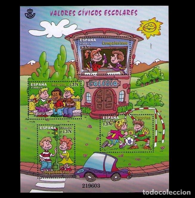 Sellos: Edifil 4814 MNH SIN FIJA SELLO Espa&ntilde;a 2013 Valores Civicos Escolares