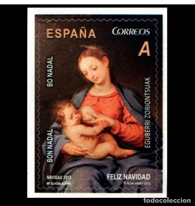 Sellos: Edifil 4830 MNH Virgen de la Leche de Alfonso Cano SIN FIJA SELLO Espa&ntilde;a 2013 Navidad