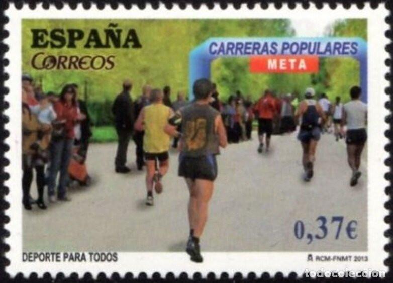 Sellos: Edifil 4832 MNH Deportes para todos carreras para todos SIN FIJA SELLO Espa&ntilde;a 2013
