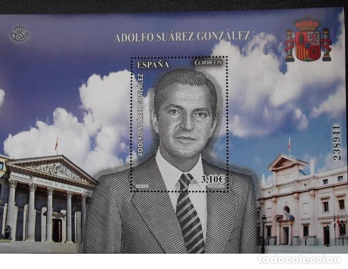 Sellos: Edifil 4837 MNH Retrato de Adolfo Suarez SIN FIJA SELLO Espa&ntilde;a 2013