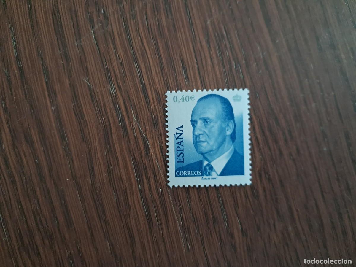 Sellos: Sello Nuevo. Serie B&aacute;sica Rey Juan Carlos. Sello de 0.40 Euros. 28 Enero de 2005. EDIFIL 4144.