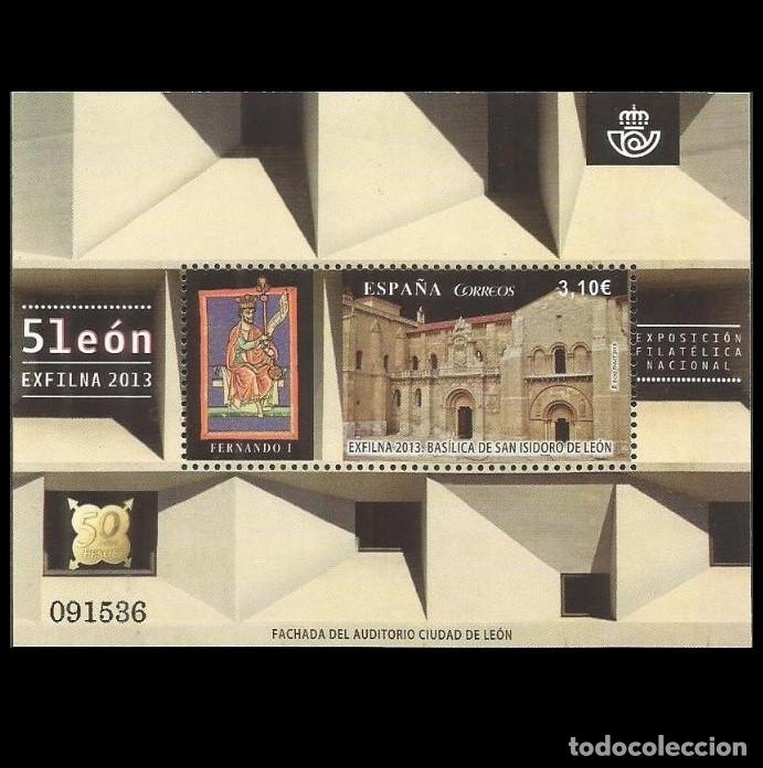 Sellos: Edifil 4815 MNH Exfilna Auditorio Ciudad de Leon SIN FIJA SELLO Espa&ntilde;a 2013