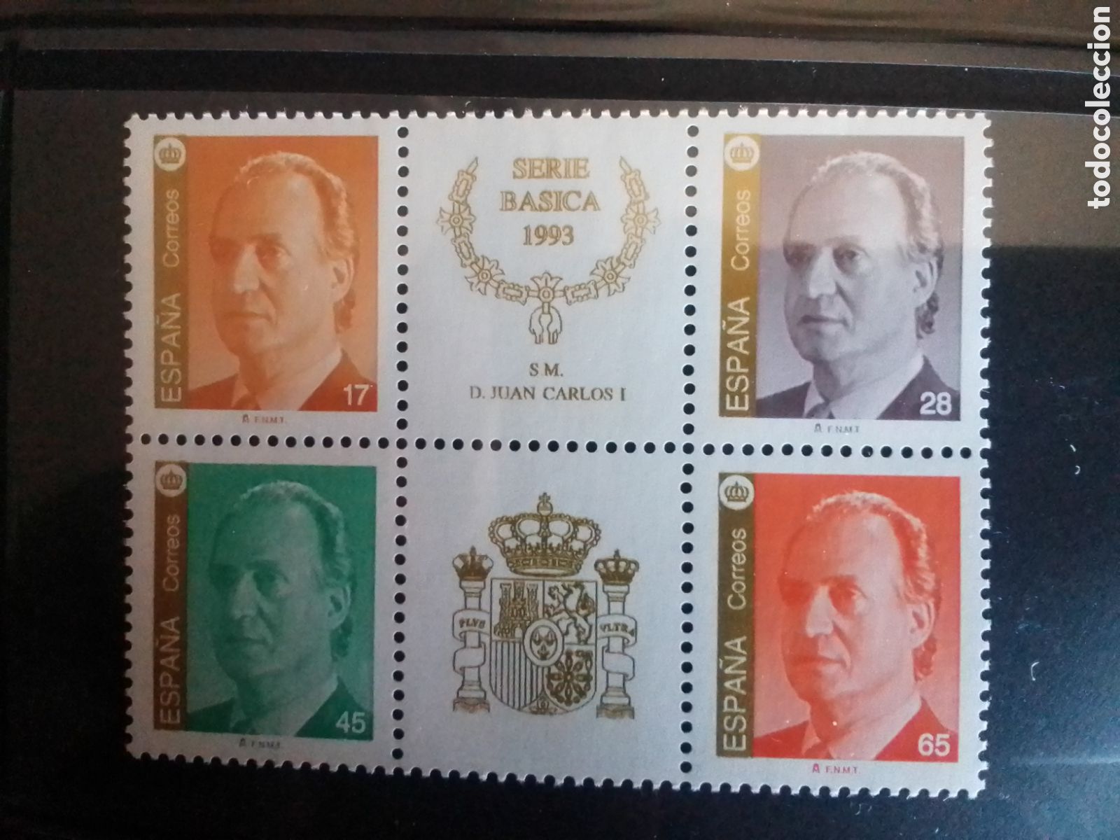 Sellos: Serie B&aacute;sica 1993 &rdquo;Juan Carlos l&rdquo;