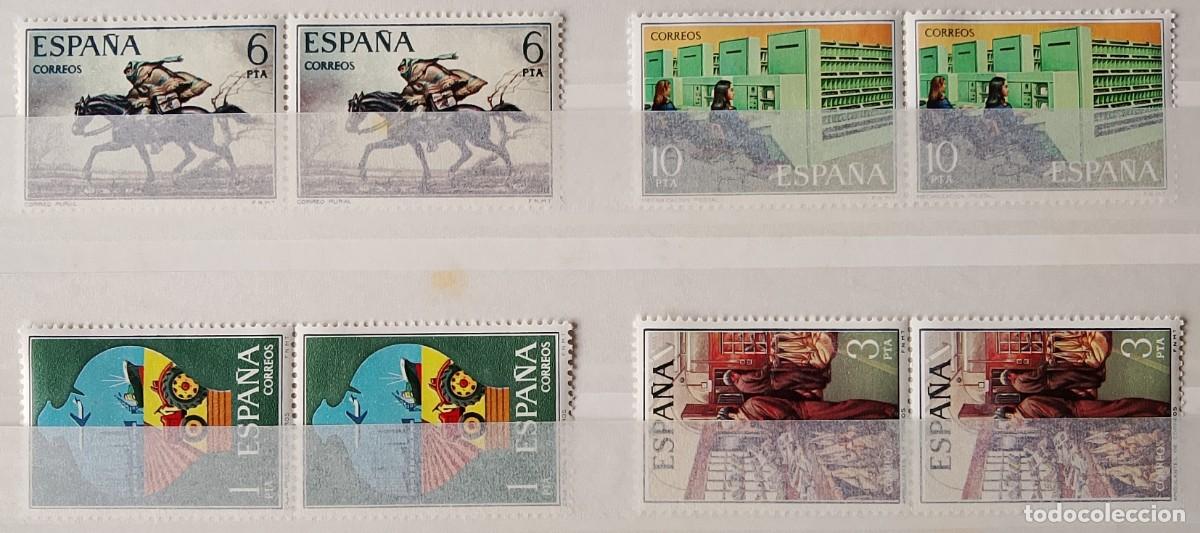 Timbres: Sellos Bloques de 2. Edifil 2329/32. Servicios de Correos. A&ntilde;o 1976.