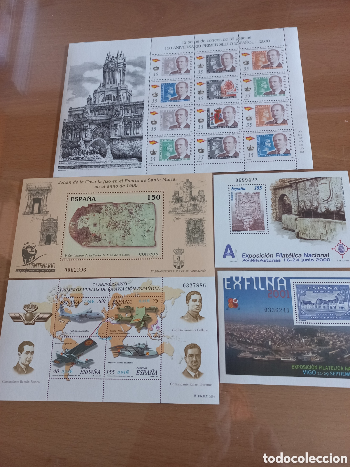 Timbres: HOJITAS SELLOS ESPA&Ntilde;A **