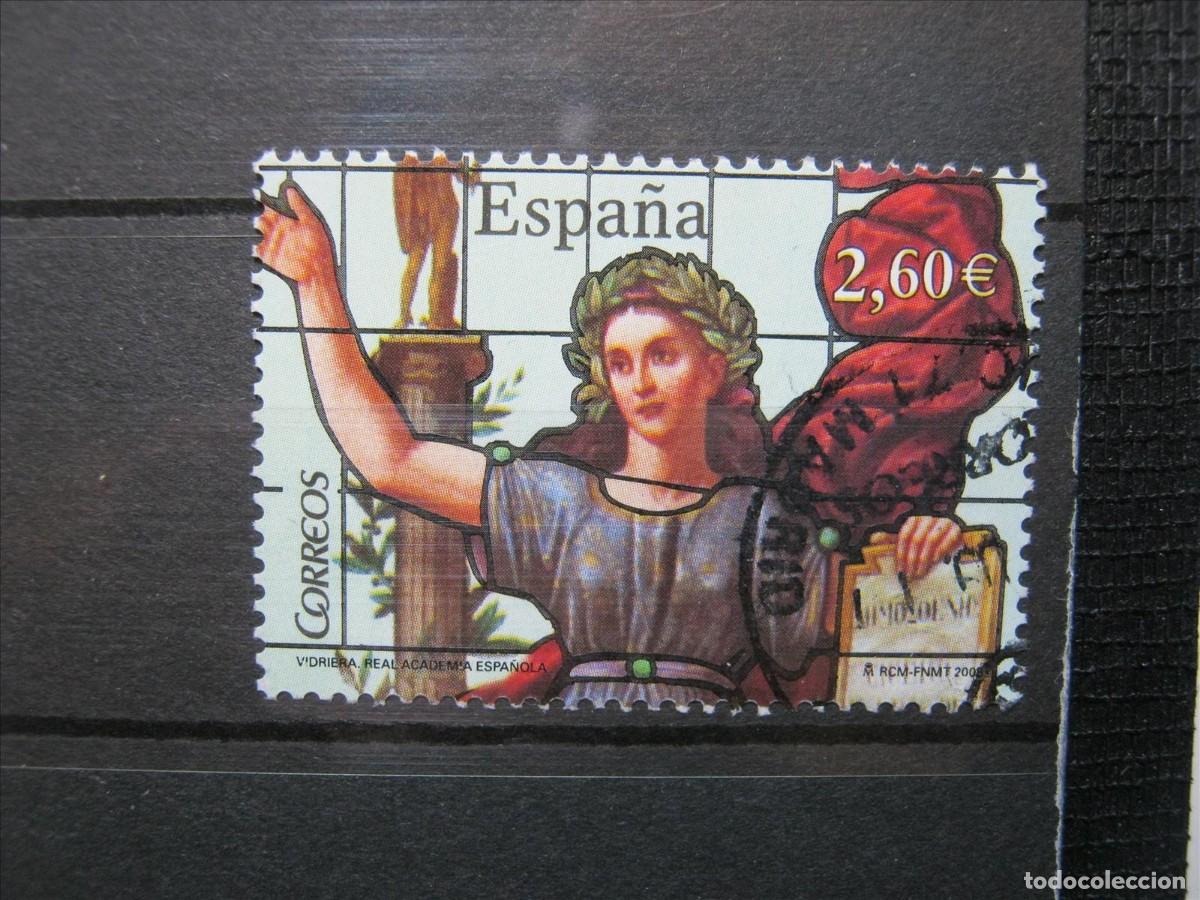 Sellos: ESPA&Ntilde;A 2008 VIDRIERA EDIFIL 4445 USADO PERFECTO.