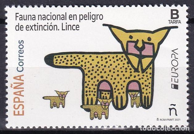 Briefmarken: Oferta sellos en euros a&ntilde;o 2021 edifil 5484 en nuevo