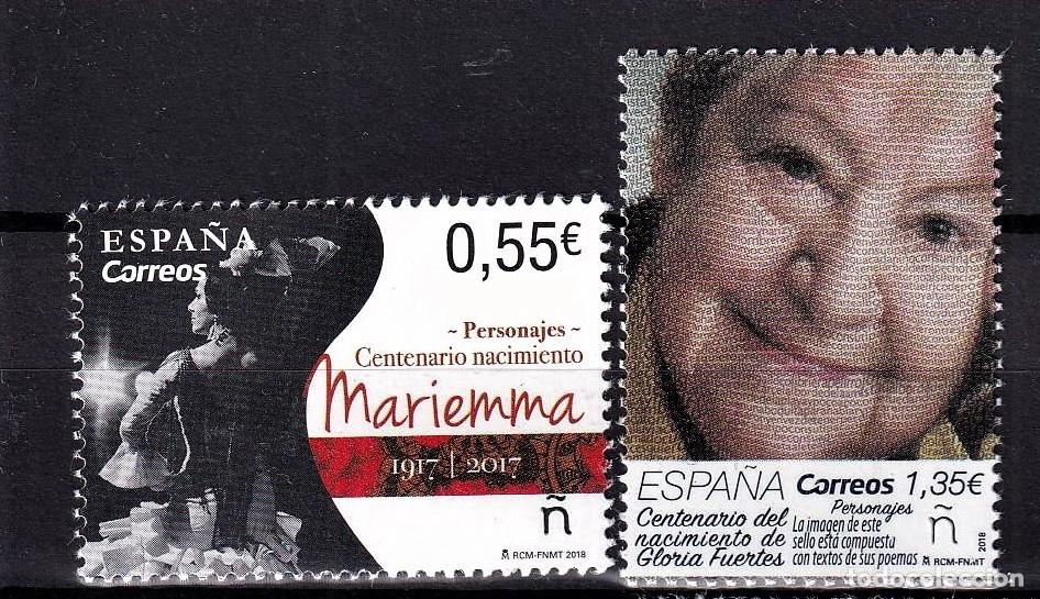 Sellos: Oferta sellos en euros a&ntilde;o 2018 edifil 5234/35 en nuevo
