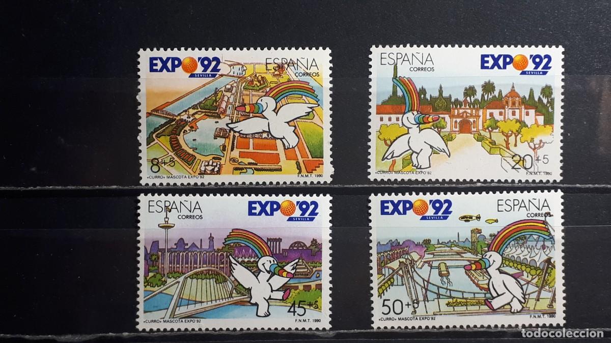 Sellos: Espa&ntilde;a. A&ntilde;o 1990. **. Edifil. 3050/3