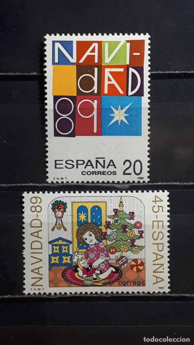 Sellos: Espa&ntilde;a. A&ntilde;o 1989. **. Edifil. 3036/7