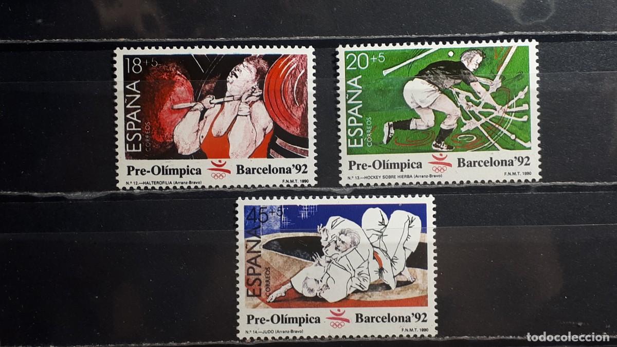 Sellos: Espa&ntilde;a. A&ntilde;o 1990. **. Edifil. 3054/6