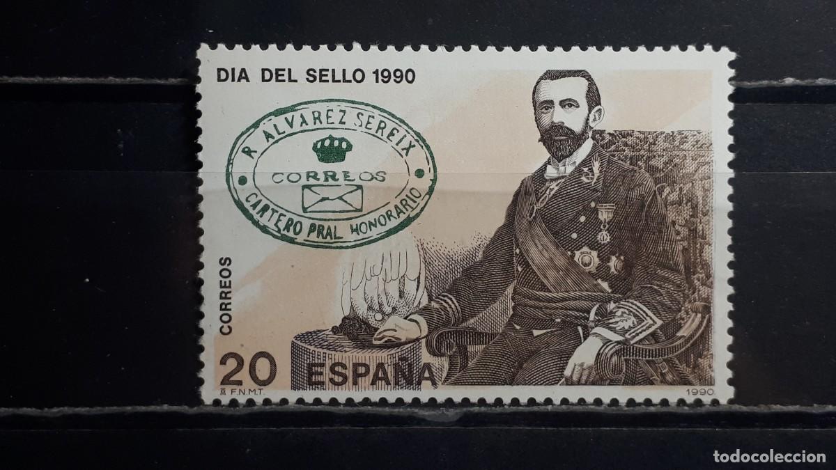 Sellos: Espa&ntilde;a. A&ntilde;o 1990. **. Edifil. 3057