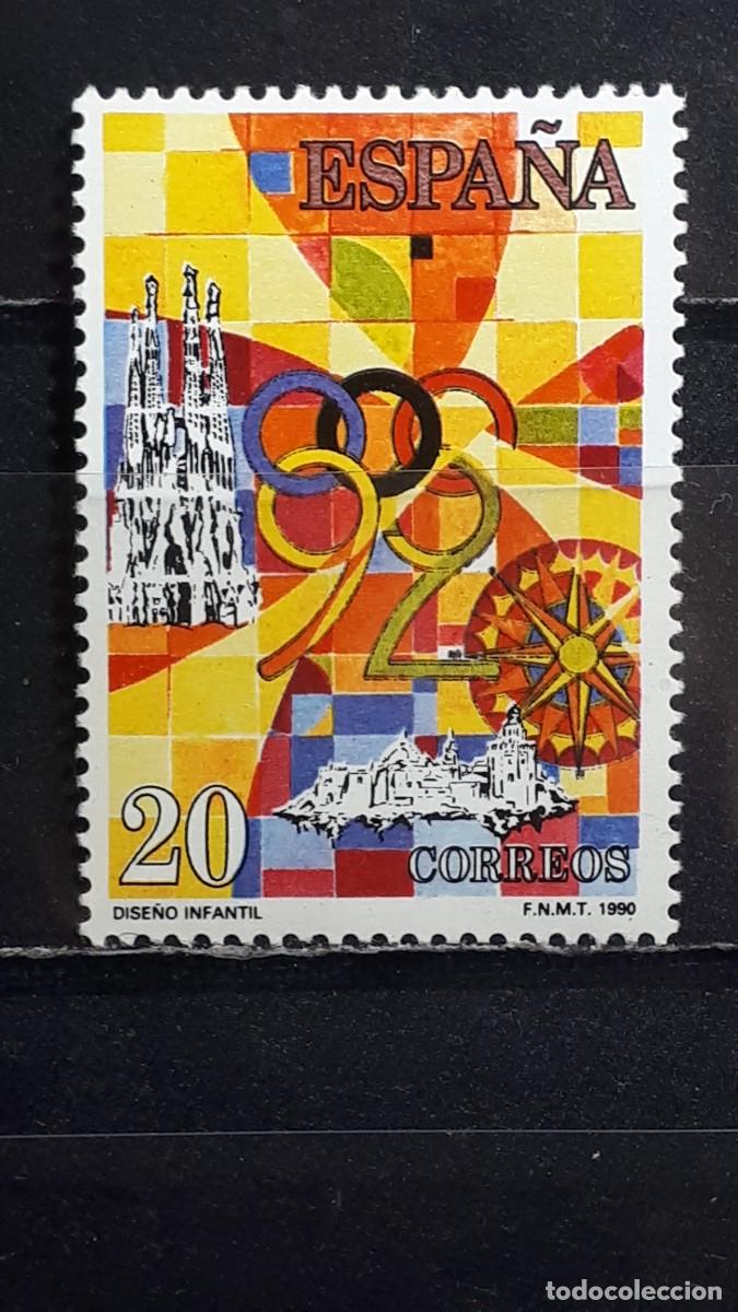 Sellos: Espa&ntilde;a. A&ntilde;o 1990. **. Edifil. 3047