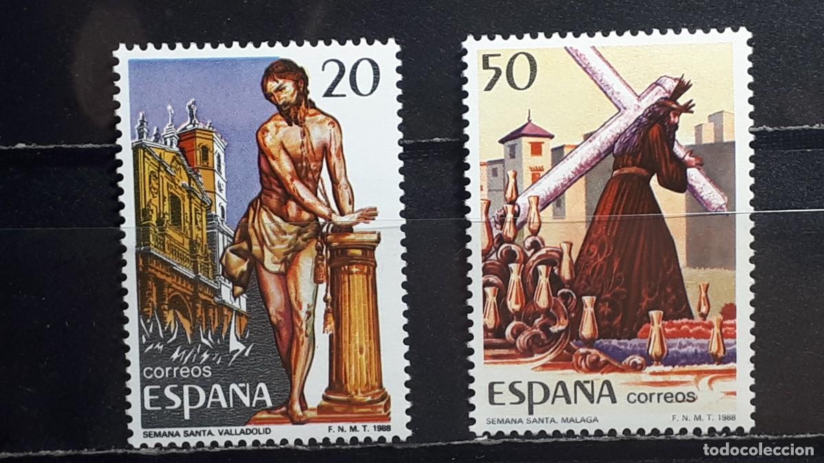 Sellos: Espa&ntilde;a. A&ntilde;o 1988. **. Edifil. 2933/4