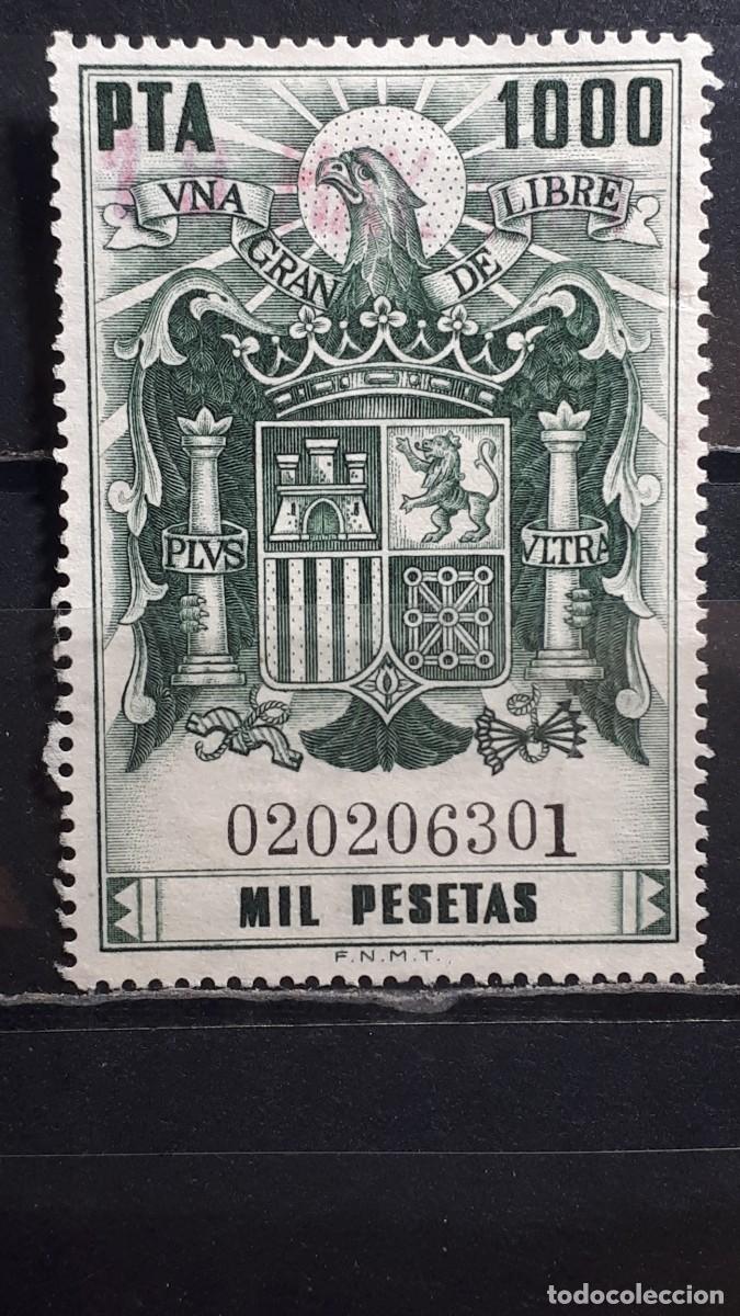 Sellos: ESPA&Ntilde;A. A&Ntilde;O 1950. &deg;. Sellos fiscales.