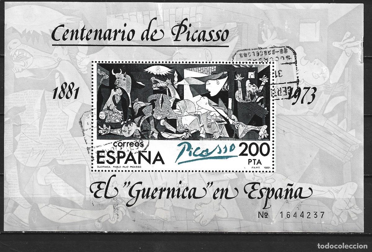 Sellos: ESPA&Ntilde;A HOJA BLOQUE EDIFIL NUM. 2631 USADA