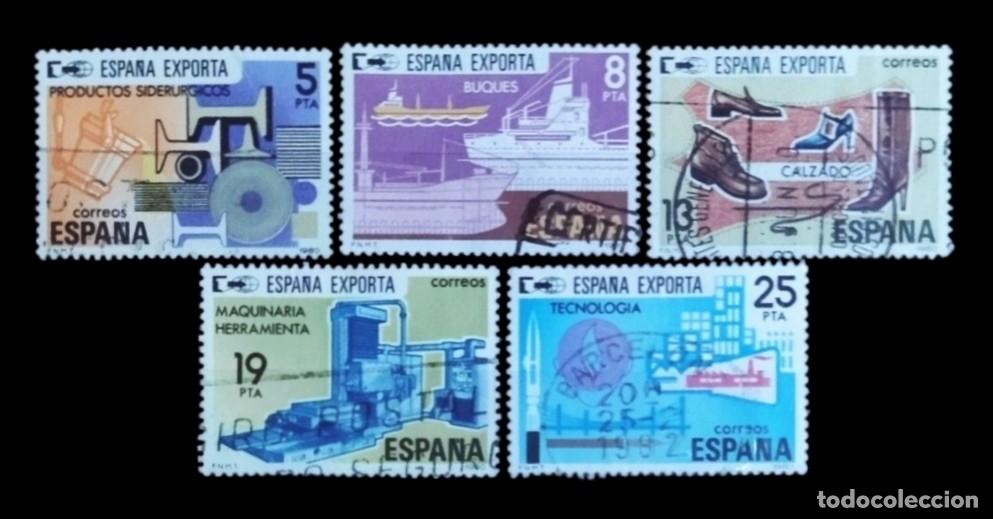 Sellos: Espa&ntilde;a 1980 Espa&ntilde;a Exporta. SERIE COMPLETA USADA..