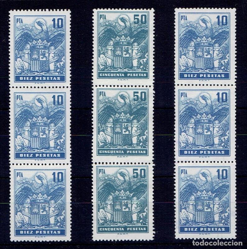 Sellos: FA6132. 1976/1983. Sellos fiscales para Polizas