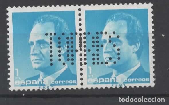 Sellos: BASICA JUAN CARLOS I PERFORADO PERFIN TORRES