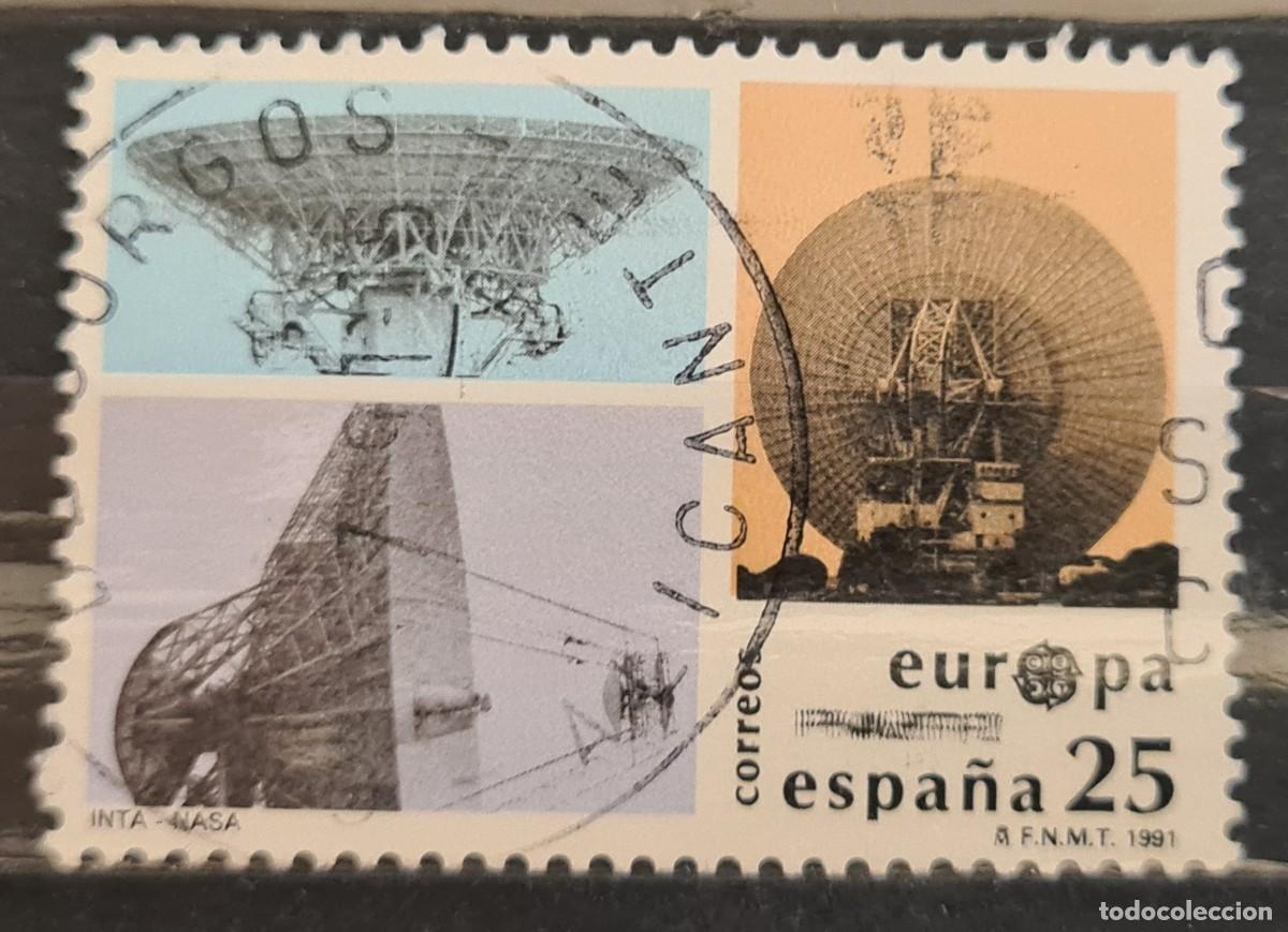 Francobolli: Sello usado de Espa&ntilde;a 1991: Europa