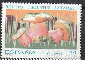 Sellos: Edifil 3279, setas: boletus satanas, nuevo ***