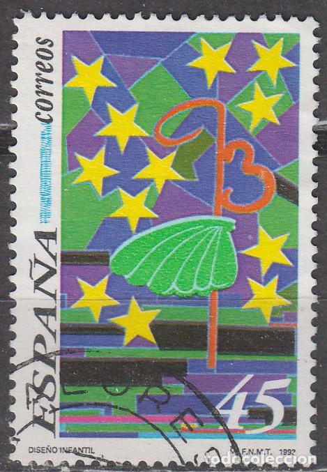 Sellos: EDIFIL 3269, EL CAMINO DE SANTIAGO, DISE&Ntilde;O INFANTIL, USADO