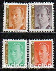 Sellos: Edifil 3259 A/3262 A, Juan Carlos I, nuevo ** serie completa