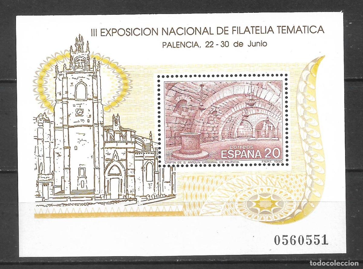 Sellos: espa&ntilde;a 1990 hoja bloque edifil 3074 ** mnh - 27/14