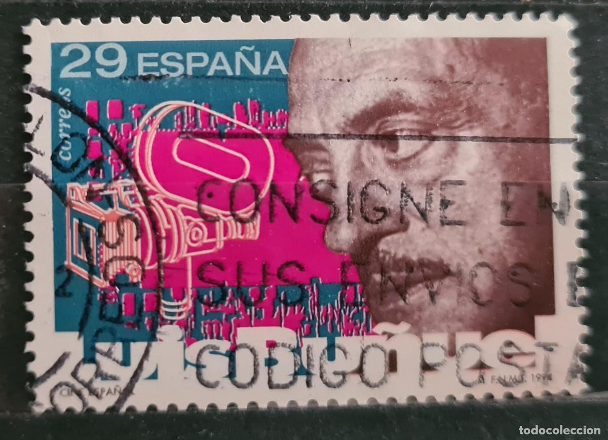 Sellos: Sello usado de Espa&ntilde;a 1994. Cine espa&ntilde;ol: Lu&iacute;s Bu&ntilde;uel