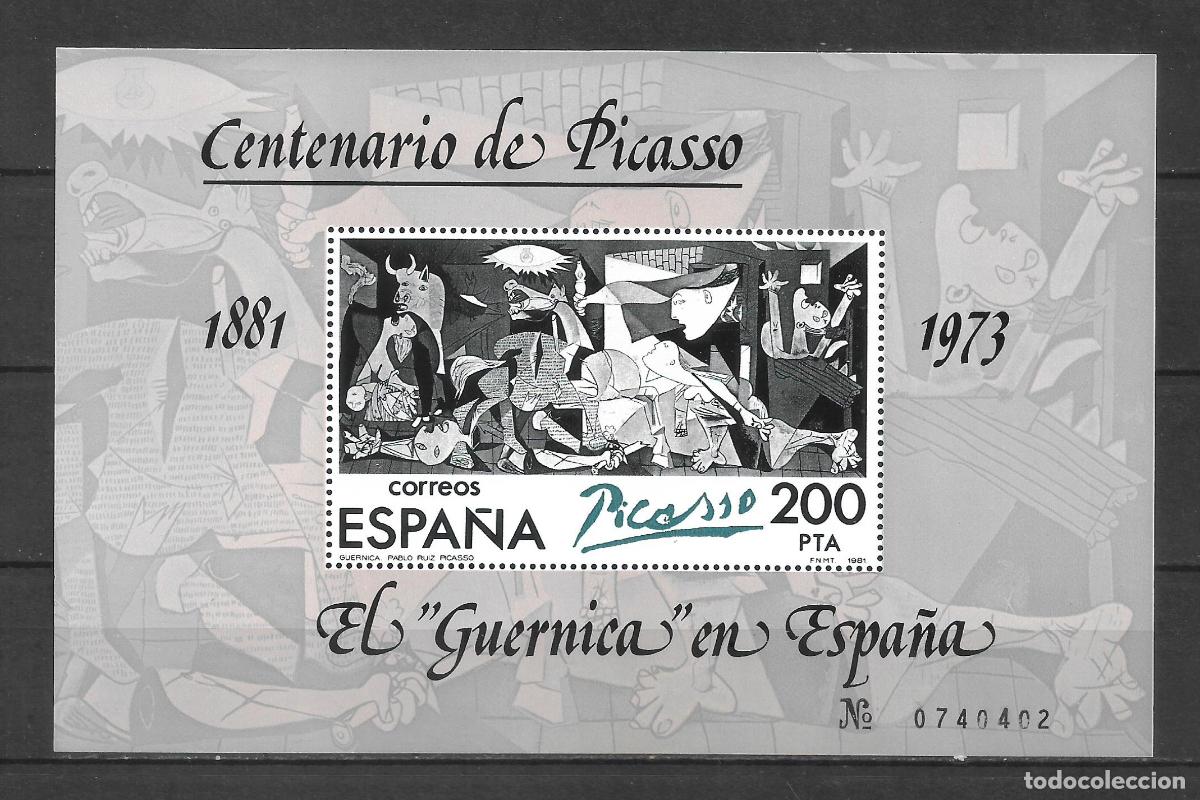 Sellos: espa&ntilde;a 1981 hoja bloque edifil 2631 ** mnh - 24/1