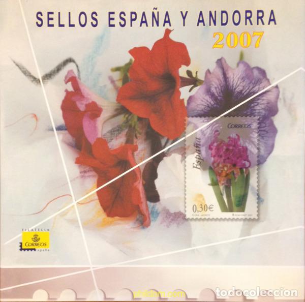 Sellos: 305181 MNH ESPA&Ntilde;A 2007 LIBRO ALBUM ANUAL DE CORREOS DE ESPA&Ntilde;A Y ANDORRA