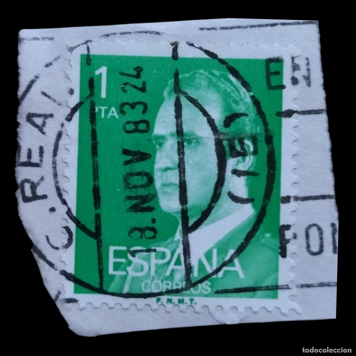 Sellos: JUAN CARLOS FECHADOR CIUDAD REAL 18-NOV-83.
