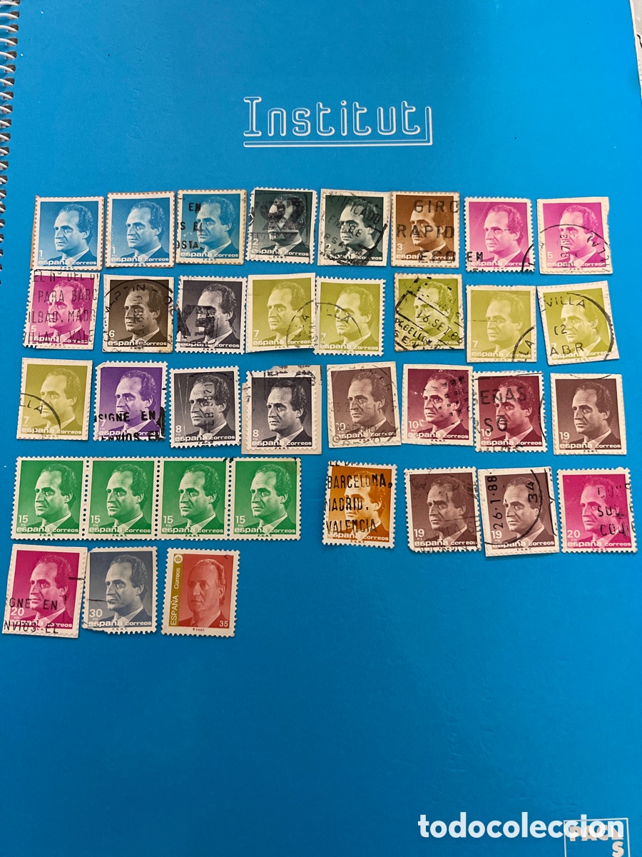 Sellos: Lote 35 Sellos Juan Carlos I