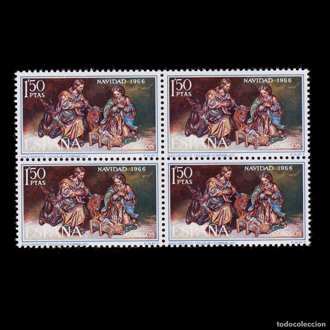 Sellos: Espa&ntilde;a.Navidad. 1966. Blq4. Nuevo**.Edifil 1764 + OBSEQUIO