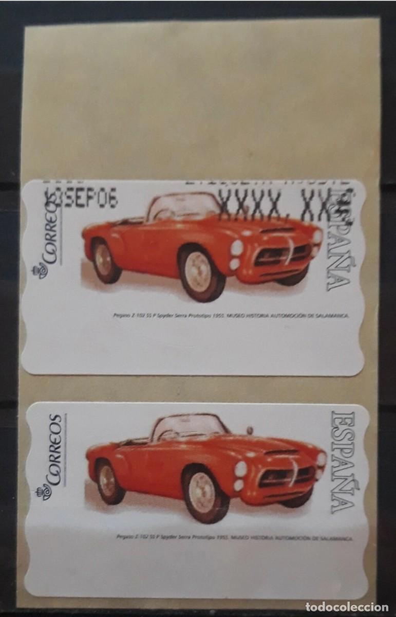 Sellos: ATM ESPA&Ntilde;A PEGASO Z - 102. AJUSTE TOTALMENTE DESPLAZADO + BLANCA. NUEVA - MNH.