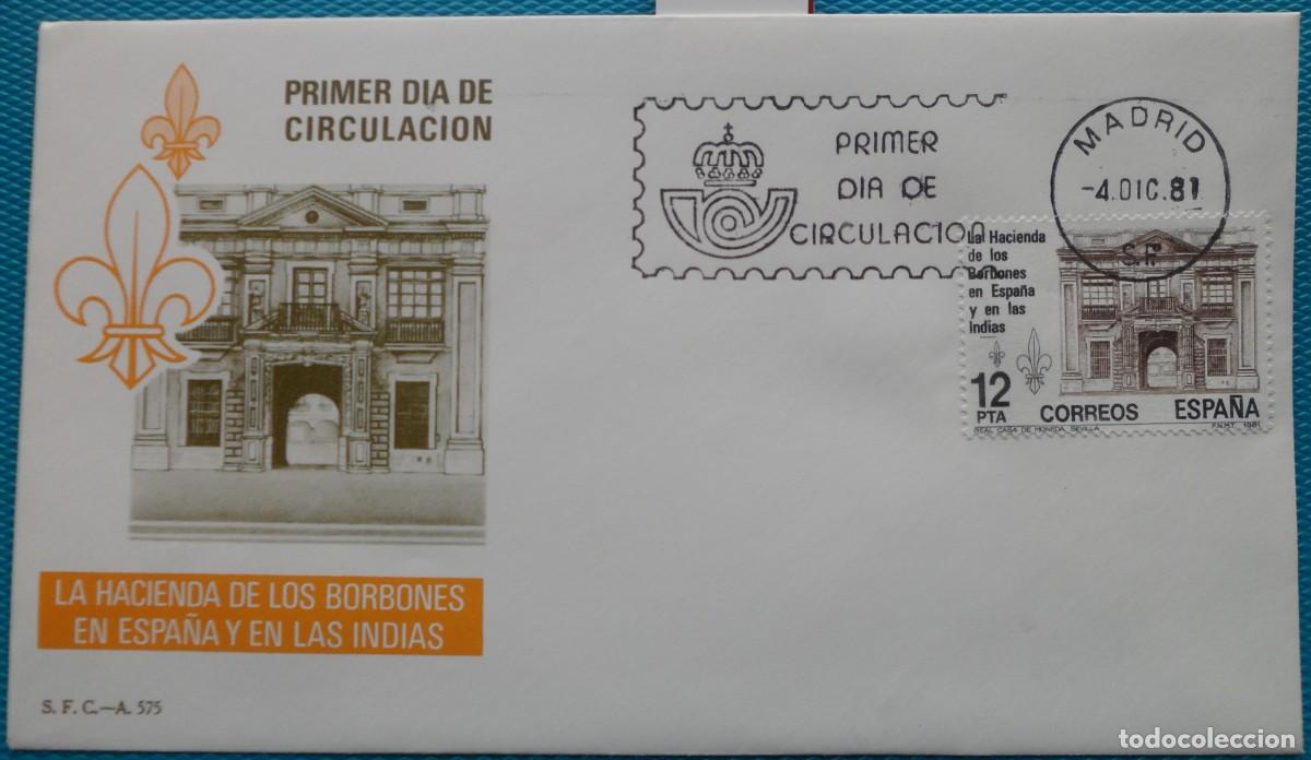 Sellos: 1981-ESPA&Ntilde;A-SPD-VER FOTO-N&ordm;2642-LA HACIENDA DE LOS BORBONES EN ESPA&Ntilde;A Y EN LAS INDIAS