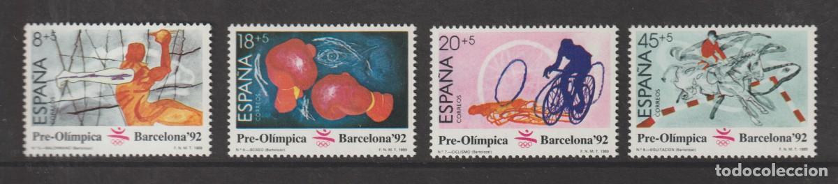 Sellos: Espa&ntilde;a 1989 - Edifil 2994/2997 mnh**