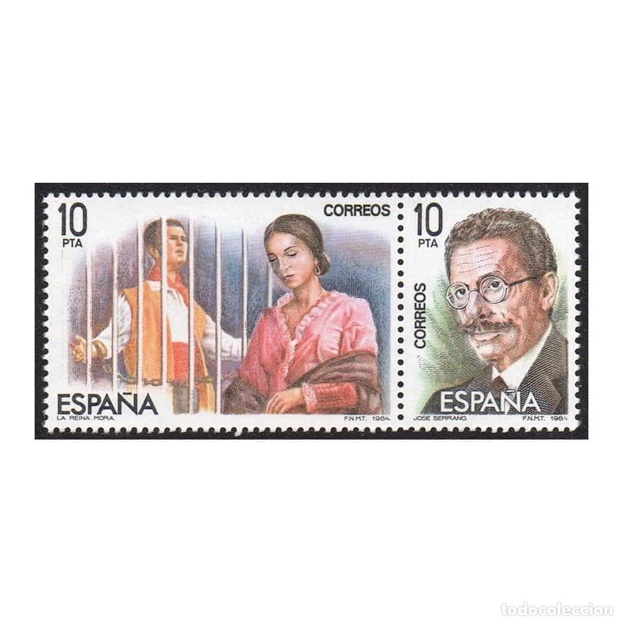 Sellos: Espa&ntilde;a 1984 [SLL] Maestros de la Zarzuela. Jos&eacute; Serrano (MNH)