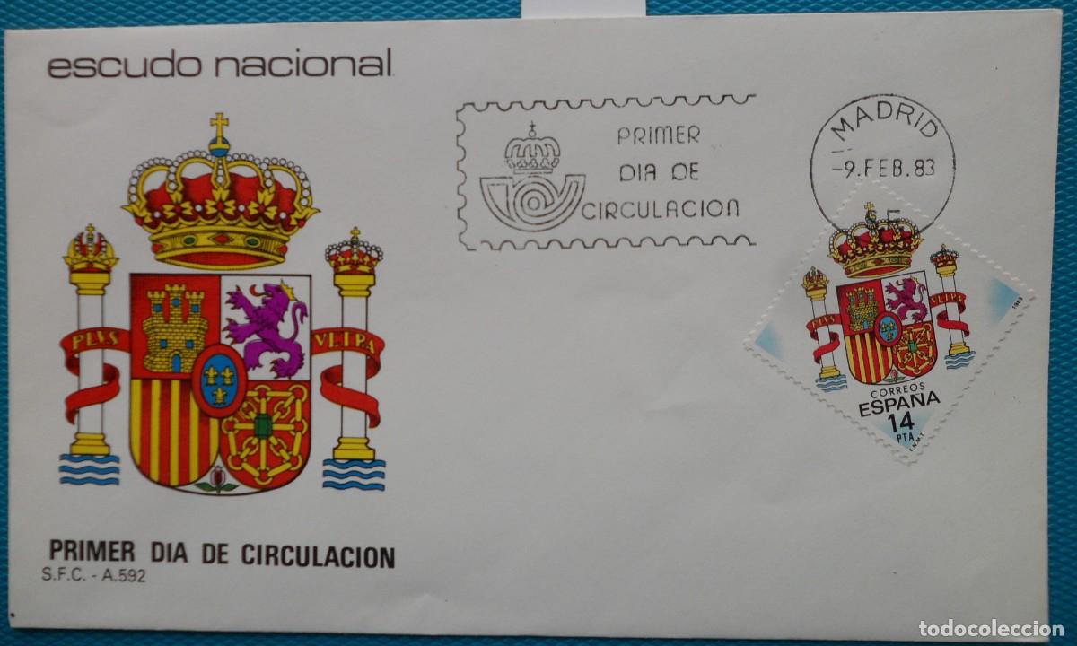 Selos: 1983-ESPA&Ntilde;A-SPD-VER FOTO-N&ordm;2685-ESCUDO DE ESPA&Ntilde;A