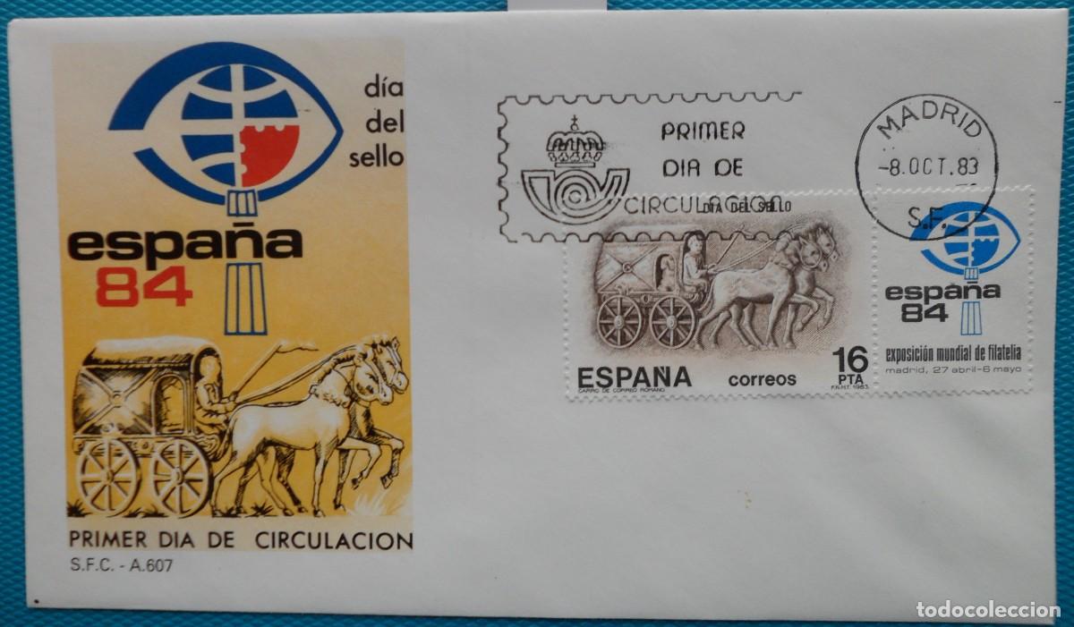 Sellos: 1983-ESPA&Ntilde;A-SPD-VER FOTO-N&ordm;2719-DIA DEL SELLO