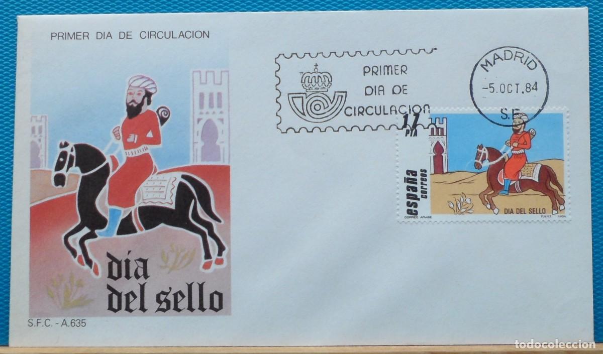 Sellos: 1984-ESPA&Ntilde;A-SPD-VER FOTO-N&ordm;2774-DIA DEL SELLO