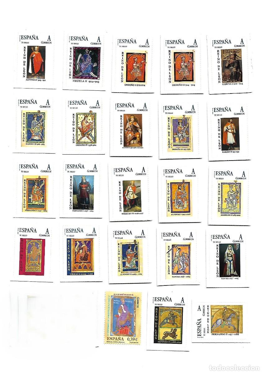Sellos: SELLOS DE LOS REYES DE LE&Oacute;N (910-1230). 1100 ANIVERSARIO FUNDACI&Oacute;N DEL REINO DE LE&Oacute;N