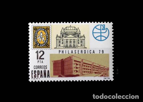 Sellos: Edifil 2524 nuevo sin charnela MNH ** 1979 Exposici&oacute;n Filat&eacute;lica Mundial PHILASERDICA'79