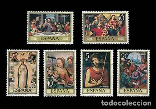 Sellos: Edifil 2537-2542 nuevos sin charnela MNH ** 1979 D&iacute;a del Sello. Juan de Juanes, IV Centenario de su