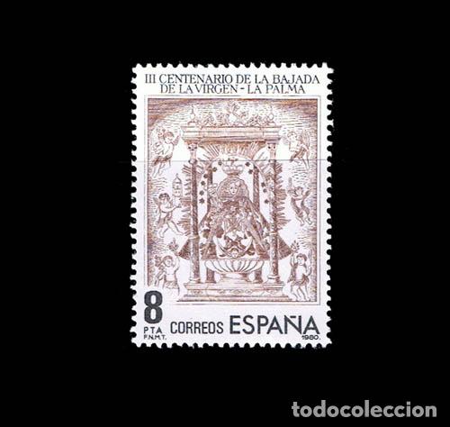 Sellos: Edifil 2577 nuevo sin charnela MNH ** 1980 Nuestra Se&ntilde;ora de las Nieves