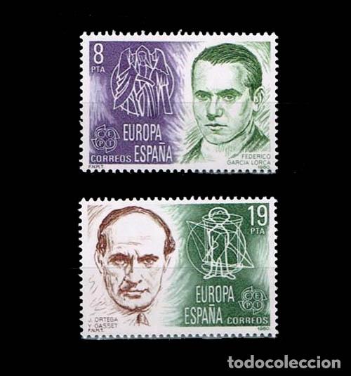 Sellos: Edifil 2568-2569 nuevos sin charnela MNH ** 1980 Europa - CEPT