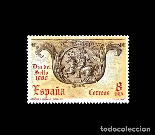 Sellos: Edifil 2575 nuevo sin charnela MNH ** 1980 D&iacute;a del Sello